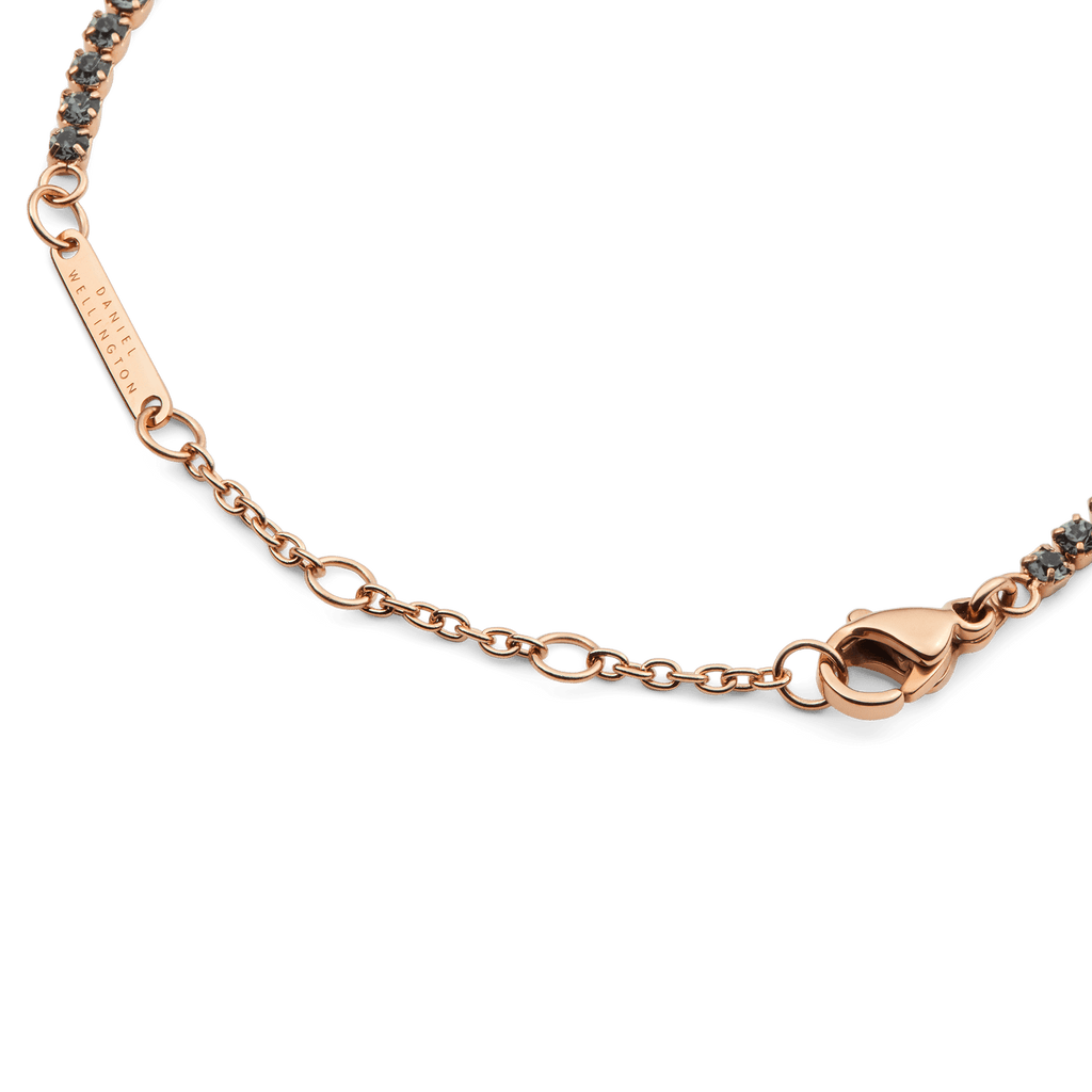 Classic Tennis Bracelet Nightfall Rose Gold