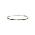 Classic Tennis Bracelet Nightfall Gold