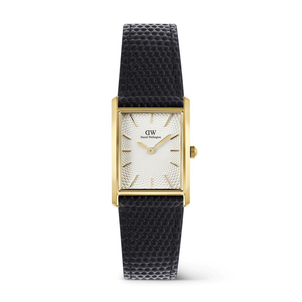 Bound Black Lizard Guilloché Gold