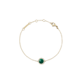 Audrey Bracelet Malachite Gold