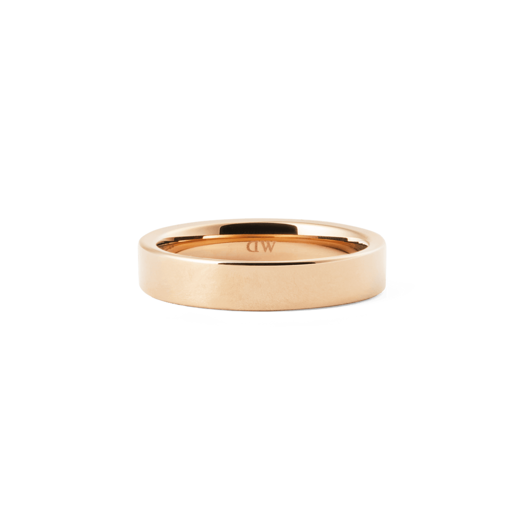 Line Ring Polished Rose Gold 4.5mm