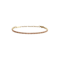 Classic Tennis Bracelet Apricot Gold